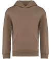NS438 Native Spirit Kids Oversized Hooded Sweatshirt driftwood colour image